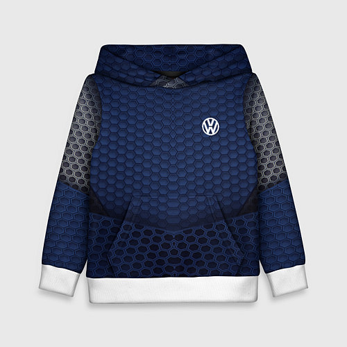 Детская толстовка Volkswagen: Sport Motors / 3D-Белый – фото 1
