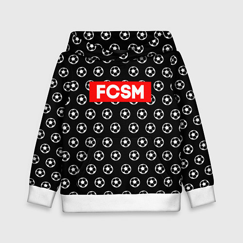 Детская толстовка FCSM Supreme / 3D-Белый – фото 1