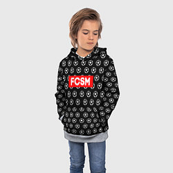 Толстовка-худи детская FCSM Supreme, цвет: 3D-меланж — фото 2