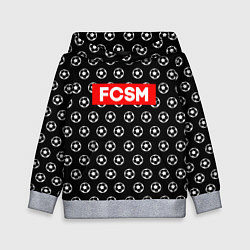 Толстовка-худи детская FCSM Supreme, цвет: 3D-меланж