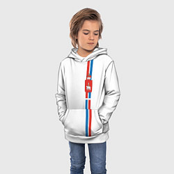 Толстовка-худи детская Пермский край, цвет: 3D-белый — фото 2