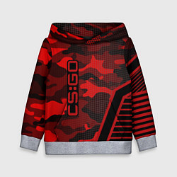 Детская толстовка CS:GO Red Camo