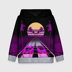 Толстовка-худи детская Digital Race, цвет: 3D-меланж