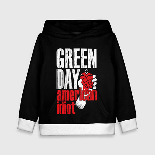 Детская толстовка Green Day: American Idiot / 3D-Белый – фото 1