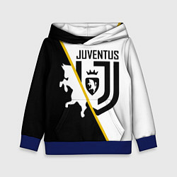 Толстовка-худи детская FC Juventus: Football Point, цвет: 3D-синий