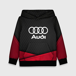 Толстовка-худи детская Audi: Grey Carbon, цвет: 3D-черный