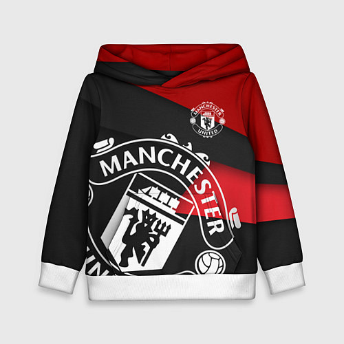 Детская толстовка FC Man United: Exclusive / 3D-Белый – фото 1