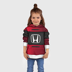 Толстовка-худи детская Honda Sport, цвет: 3D-белый — фото 2