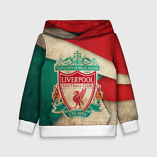 Детская толстовка FC Liverpool: Old Style / 3D-Белый – фото 1