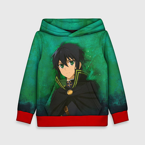 Детская толстовка Yuichiro Hyakuya / 3D-Красный – фото 1