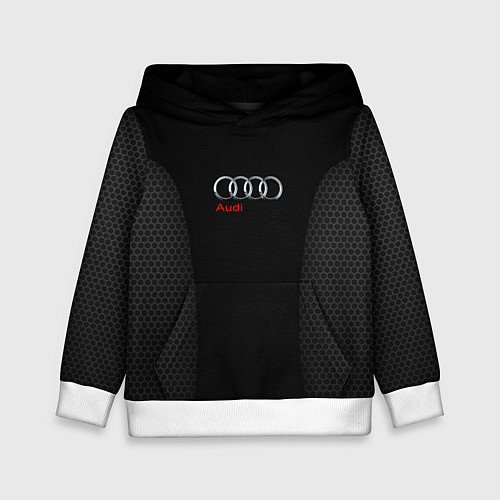 Детская толстовка Audi Carbon / 3D-Белый – фото 1