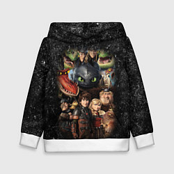 Детская толстовка How to Train Your Dragon