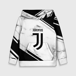 Толстовка-худи детская Juventus, цвет: 3D-белый