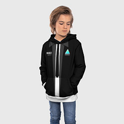 Толстовка-худи детская RK800 Android Black, цвет: 3D-белый — фото 2