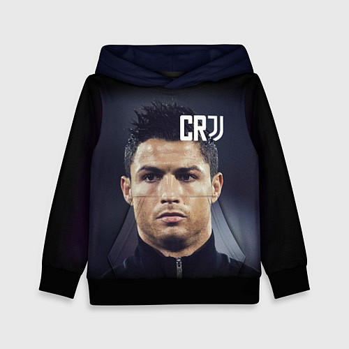 Детская толстовка RONALDO CR7 / 3D-Черный – фото 1