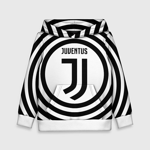 Детская толстовка FC Juventus Round / 3D-Белый – фото 1