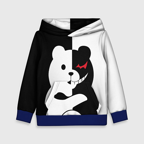 Детская толстовка Monokuma Drae / 3D-Синий – фото 1