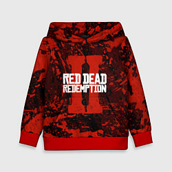 Толстовка-худи детская Red Dead Redemption: Part II, цвет: 3D-красный