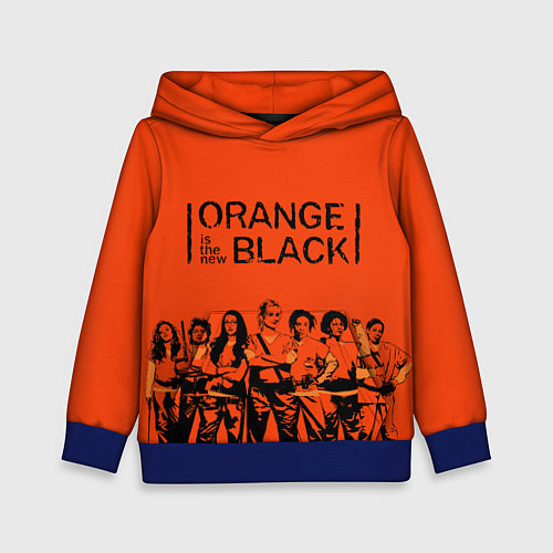 Детская толстовка ORANGE IS THE NEW BLACK / 3D-Синий – фото 1