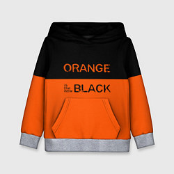 Толстовка-худи детская Orange Is the New Black, цвет: 3D-меланж