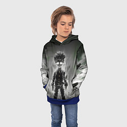 Толстовка-худи детская Mob Psycho, цвет: 3D-синий — фото 2