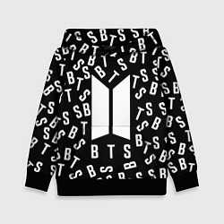 Толстовка-худи детская BTS: Black Style, цвет: 3D-черный