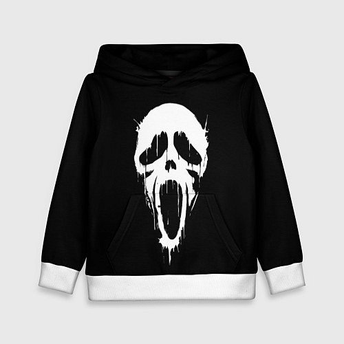 Детская толстовка Крик / 3D-Белый – фото 1