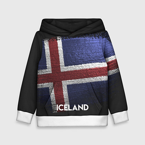 Детская толстовка Iceland Style / 3D-Белый – фото 1