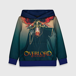 Толстовка-худи детская Momonga Overlord, цвет: 3D-синий
