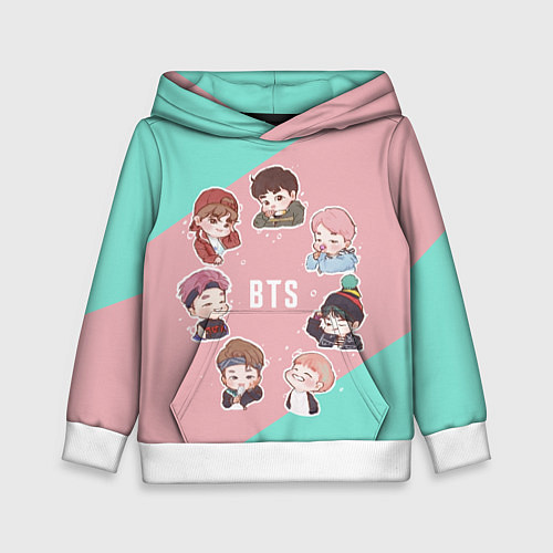 Детская толстовка BTS Boys / 3D-Белый – фото 1