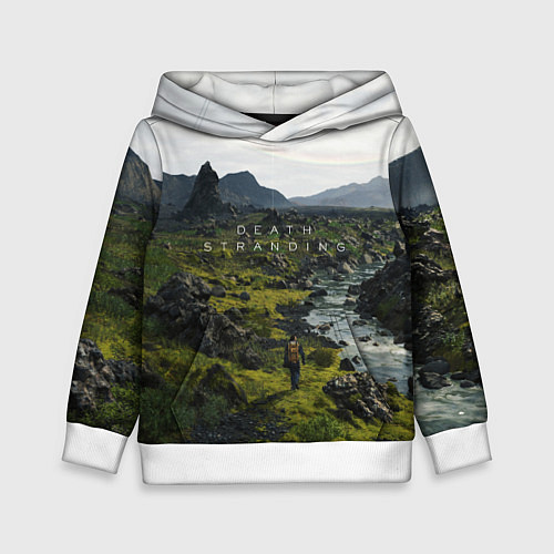 Детская толстовка Death Stranding: Green World / 3D-Белый – фото 1