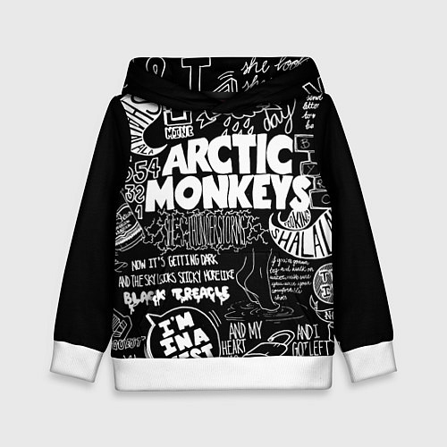 Детская толстовка Arctic Monkeys: I'm in a Vest / 3D-Белый – фото 1