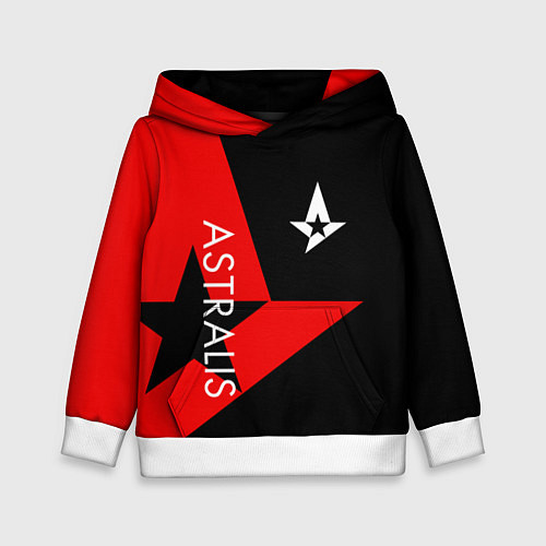 Детская толстовка Astralis: Cybergaming / 3D-Белый – фото 1