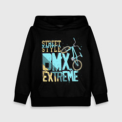 Толстовка-худи детская BMX Extreme цвета 3D-черный — фото 1