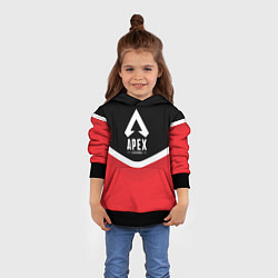 Толстовка-худи детская Apex Legends: Uniform, цвет: 3D-черный — фото 2
