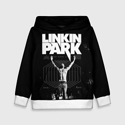 Толстовка-худи детская Linkin Park, цвет: 3D-белый