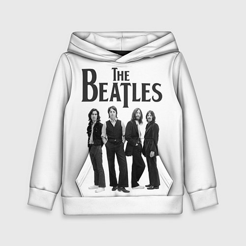 Детская толстовка The Beatles: White Side / 3D-Белый – фото 1