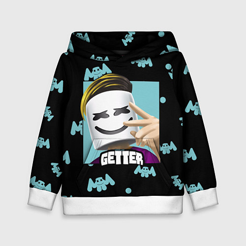 Детская толстовка Marshmello Getter / 3D-Белый – фото 1