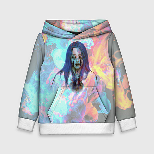 Детская толстовка Billie Eilish Dark / 3D-Белый – фото 1