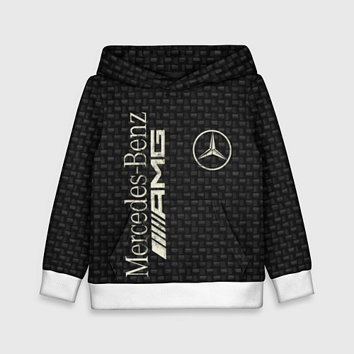 Детская толстовка Mercedes AMG: Dark Side / 3D-Белый – фото 1