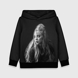 Толстовка-худи детская Billie Eilish: Black Fashion, цвет: 3D-черный