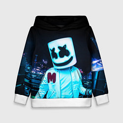 Толстовка-худи детская MARSHMELLO, цвет: 3D-белый