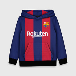 Толстовка-худи детская Barcelona home v2 19-20, цвет: 3D-черный