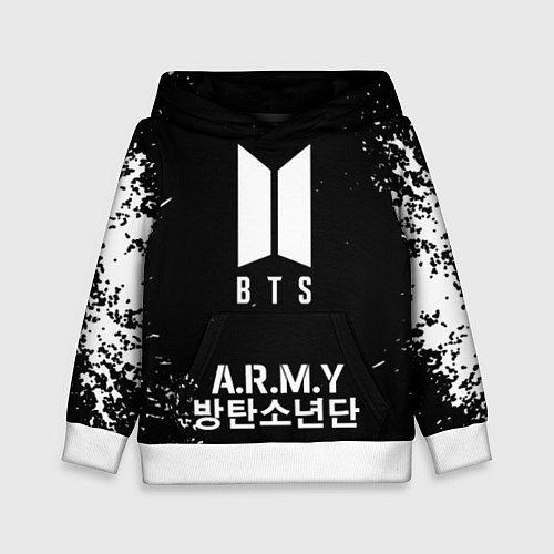 Детская толстовка BTS ARMY / 3D-Белый – фото 1