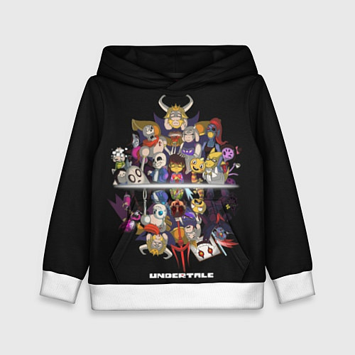 Детская толстовка Undertale / 3D-Белый – фото 1