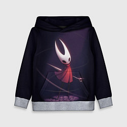 Толстовка-худи детская Hollow Knight, цвет: 3D-меланж