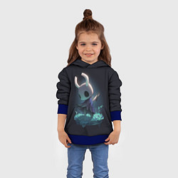 Толстовка-худи детская Hollow Knight, цвет: 3D-синий — фото 2