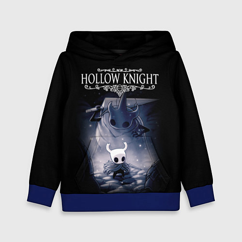 Детская толстовка Hollow Knight / 3D-Синий – фото 1