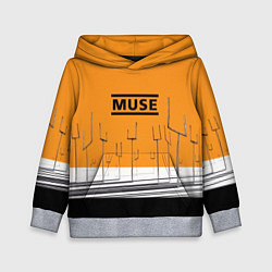 Толстовка-худи детская Muse: Orange Mood, цвет: 3D-меланж