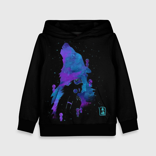 Детская толстовка Мятежный дух севера / 3D-Черный – фото 1